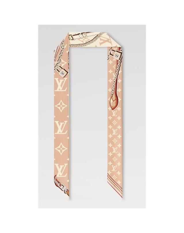 루이비통 [국내백화점/당일배송] 루이비통 얼티밋 모노그램 BB 방도 M79588 / 스카프 착용컷