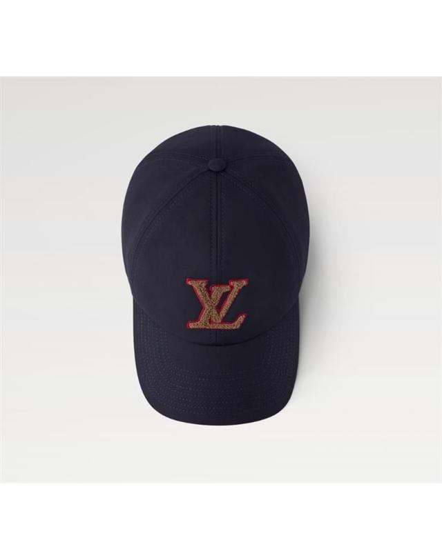 루이비통 [국내백화점/당일배송] 루이비통 LV 클럽 (LV Club) 캡 네이비 M5230 / 모자 착용컷