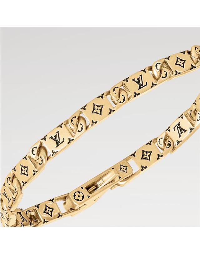 루이비통 [국내백화점/당일발송] 루이비통 미니 타이드 업 (Mini Tied Up) 팔찌 M1923 / 팔찌 착용컷