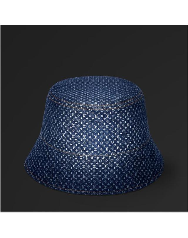 루이비통 [국내백화점/당일발송] 루이비통 나노그램 리플렉티브 (Nanogram Reflective) 버킷 햇 M5783L / 모자 착용컷