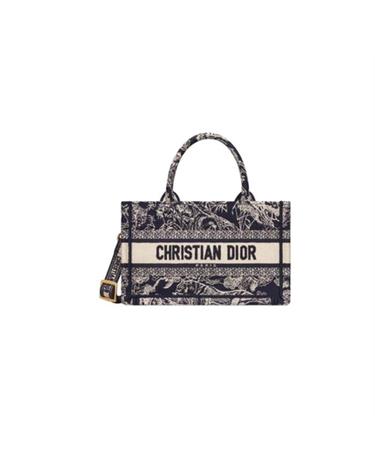 [국내백화점/당일배송] 디올  Dior Book Tote 미니 백 블루 뜨왈드주이 리버스 S5573CRGO_M928