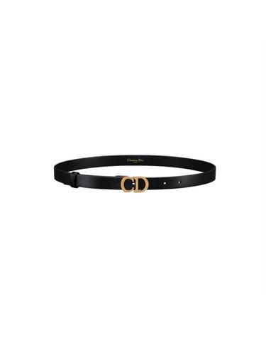 [국내백화점/당일발송] 디올    Saddle 벨트 20mm 블랙 B0445CWGH_M900 / 여성 캐쥬얼벨트