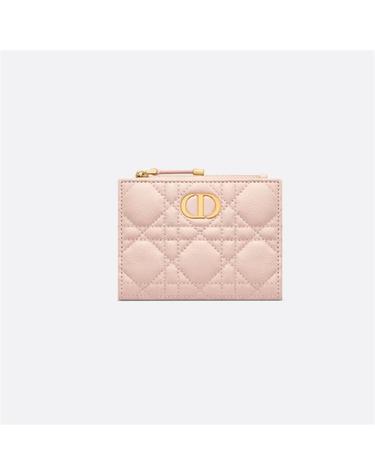 [국내백화점/당일발송]    [국내백화점/당일발송] 디올   Dior Caro Dahlia 지갑 파우더 핑크 S5173UWHC_M413 / 여성 반지갑