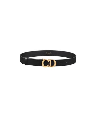 [국내백화점/당일발송]    [국내백화점/당일발송] 디올   C est Dior 벨트 30mm 블랙 B0328UVWV_M900 / 여성 캐쥬얼벨트