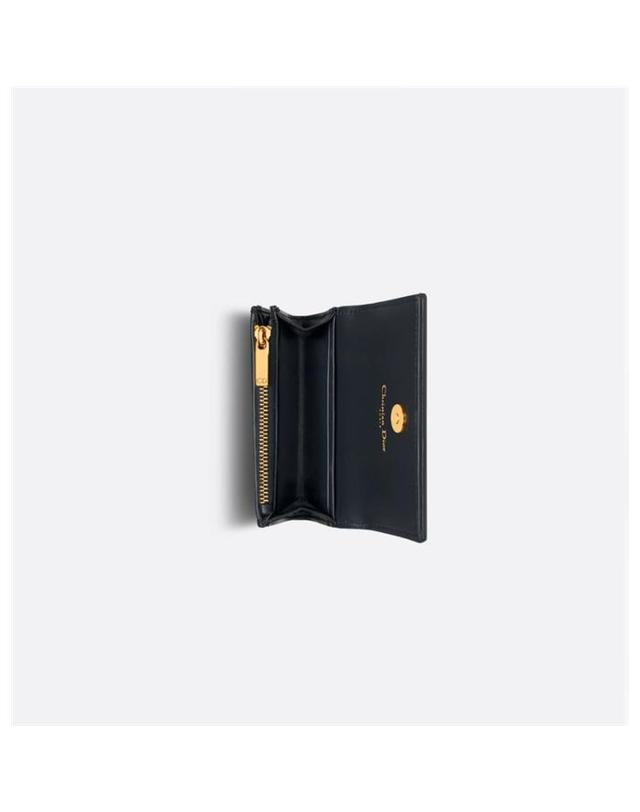 디올 [국내백화점/당일배송] 디올 30 Montaigne Glycine 지갑 S2300UTZQ_M928 / 여성 반지갑 착용컷