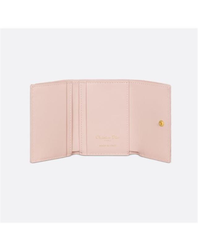 디올 [국내백화점/당일발송] [국내백화점/당일발송] 디올 Dior Caro Veronia 지갑 파우더 핑크 S5251UWHC_M413 / 여성 반지갑 착용컷