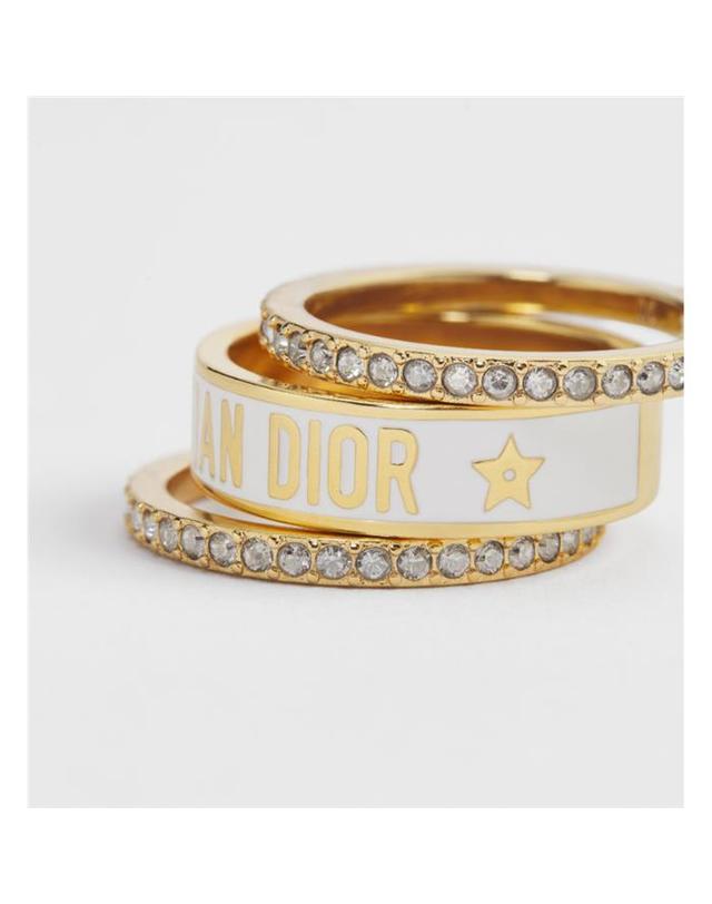 디올 [국내백화점/당일발송] 디올 Dior Code 반지 세트 R1256ODELQ_D03S / 반지 착용컷