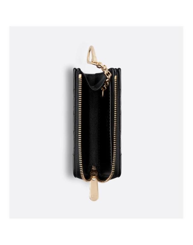 디올 [국내백화점/당일발송] 디올 Lady Dior Yuzu 열쇠 케이스 S6043ONMJ_M900 / 키홀더 착용컷