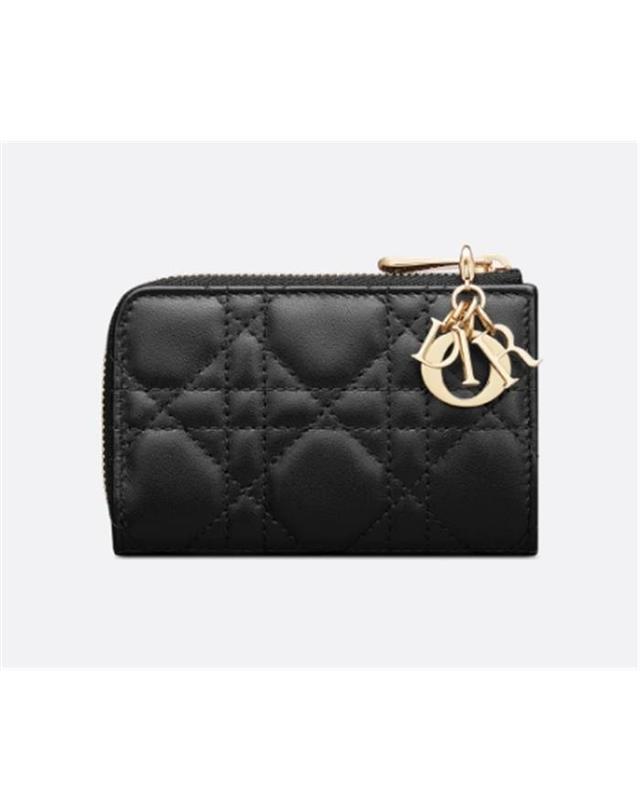 디올 [국내백화점/당일발송] 디올 Lady Dior Yuzu 열쇠 케이스 S6043ONMJ_M900 / 키홀더 착용컷