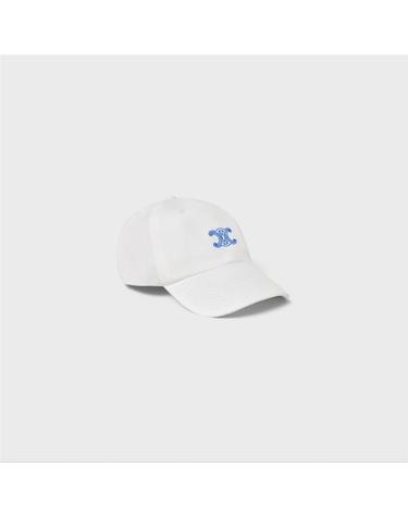 [국내백화점/당일발송] 셀린느  트리옹프 리슐리외 캡 - 라이트 코튼 트윌 AA0IB4Y68 01BC / 모자