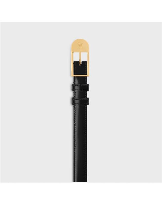셀린느 [국내백화점/당일발송] 셀린느 BC-25 18MM 벨트 - 토뤼옹 가죽 B104O3A01 38NO / 여성 캐쥬얼벨트 착용컷