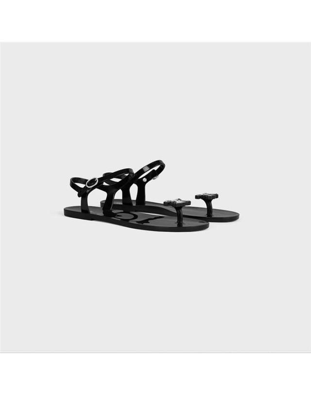 셀린느 [국내백화점/당일발송] 셀린느 젤리 베이 주얼 샌들 - 환경 인증 PVC 366935325C 38NO / 여성 샌들 착용컷