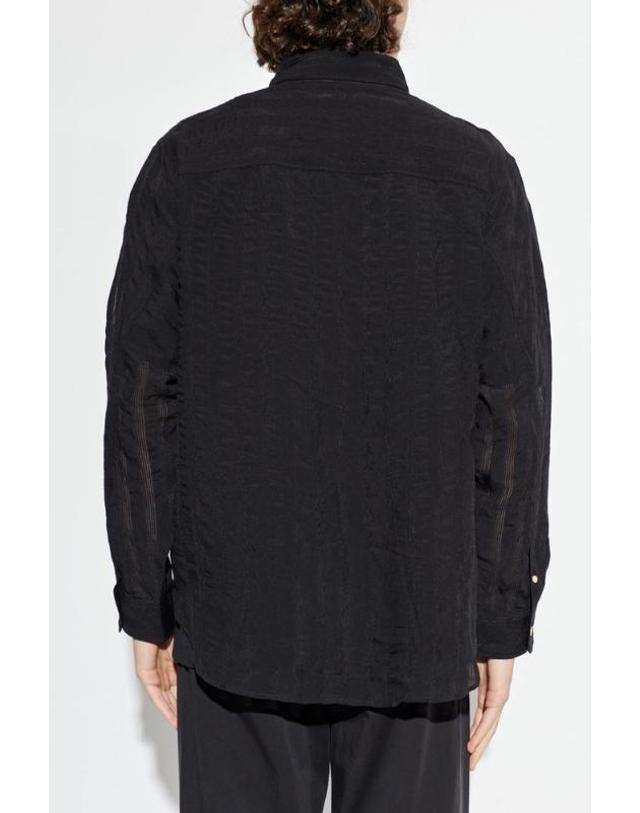 올세인츠 [해외직구] Allsaints Lennar 긴팔 셔츠 LANNARM025SD BLACK TP977093467 착용컷