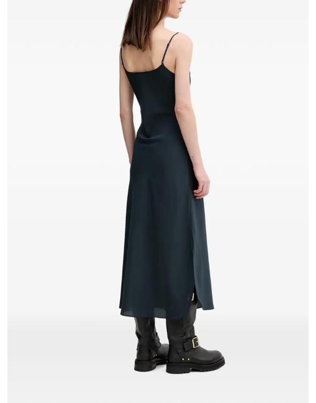 올세인츠 [해외직구] 26 FW 올세인츠 해들리 카울 넥 사이드 슬릿 맥시 드레스 W039DZ TP456208674 착용컷