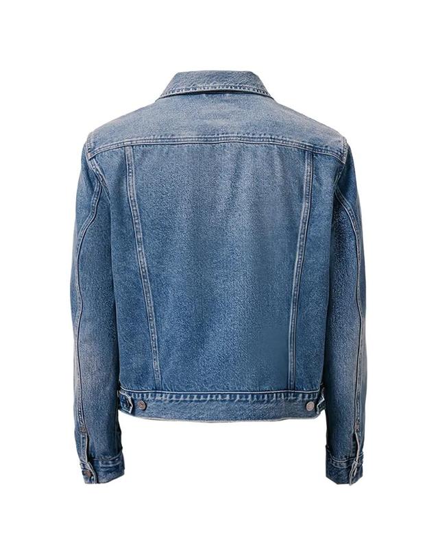 올세인츠 [해외직구] 26 FW 올세인츠 엑자일 페이디드 워싱 데님 재킷 M030OC TP458811249 착용컷
