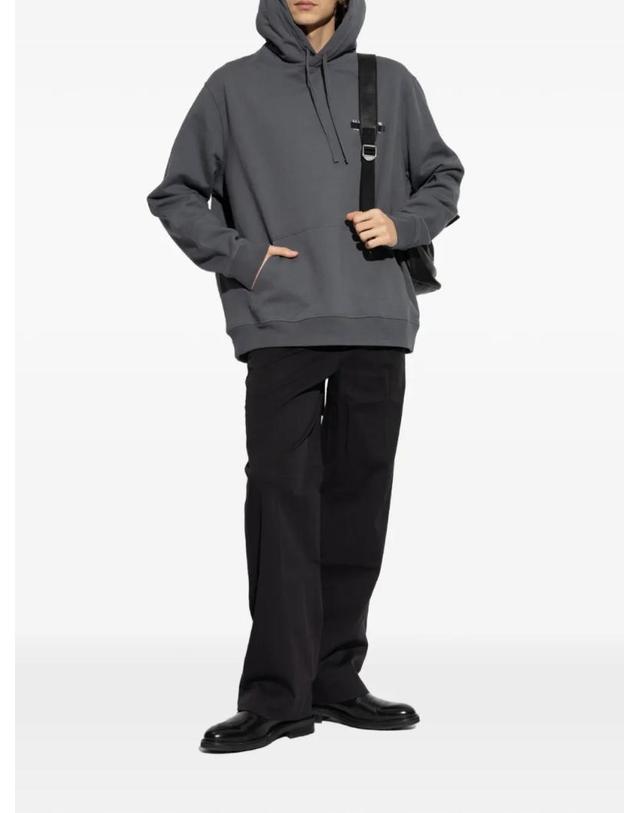 올세인츠 [해외직구] 26 FW 올세인츠 로고 프린트 드로스트링 후드티 M001NC TP454803305 착용컷