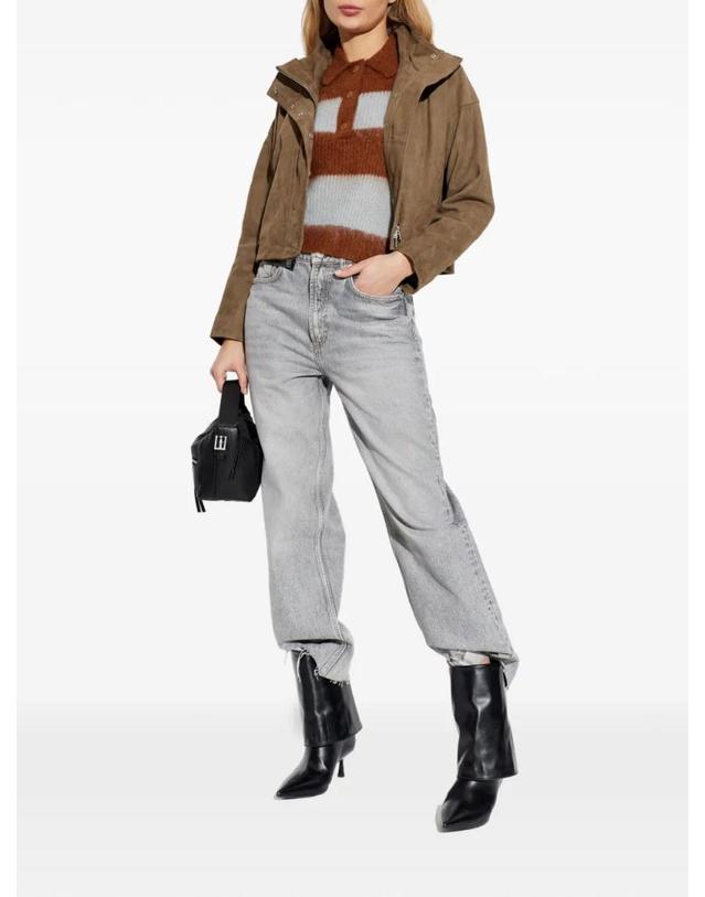 올세인츠 [해외직구] 26 FW 올세인츠 스트라이프 패턴 폴로 탑 W002KE TP456636745 착용컷