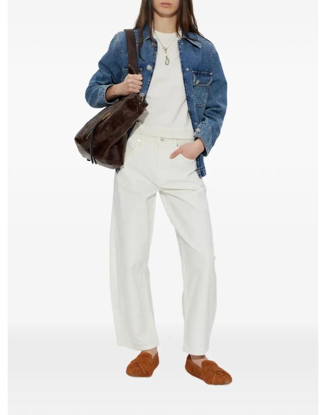 올세인츠 [해외직구] 26 FW 올세인츠 벡스 크리스털 장식 데님 재킷 W044OE TP455959854 착용컷