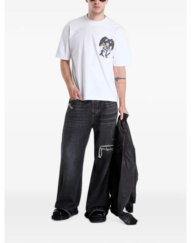 올세인츠 [해외직구] 26 FW 올세인츠 랩투어 그래픽 프린트 티셔츠 M014PF TP459128856 착용컷