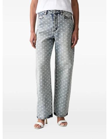 [해외직구] 26 FW ARMA monogram print acid wash jeans XW000100AF25777 TP458634153
