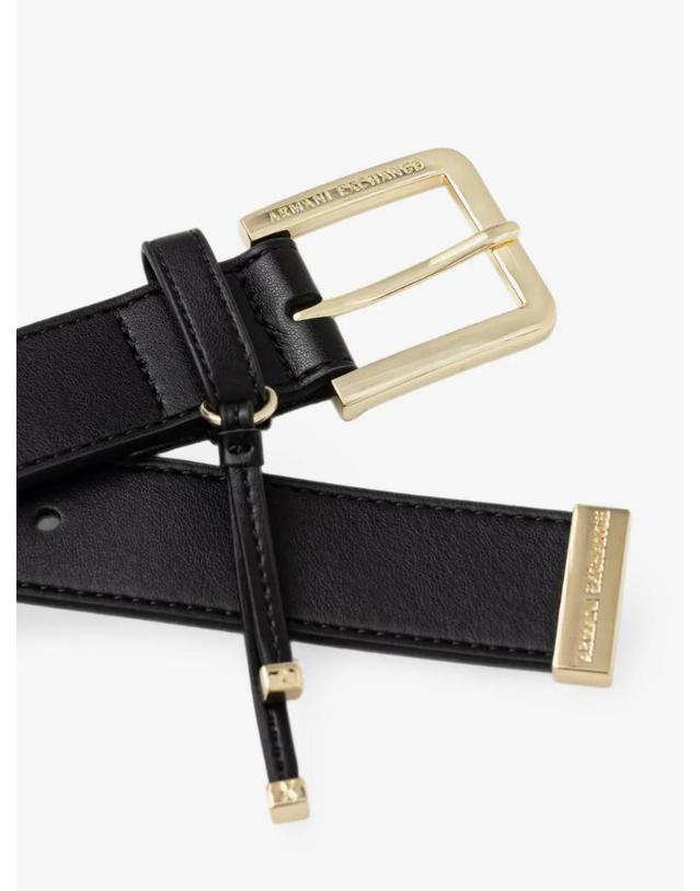 아르마니 익스체인지 [해외직구] 26 FW ARMA logo engraved buckle belt XW003081AF1 TP458319112 착용컷