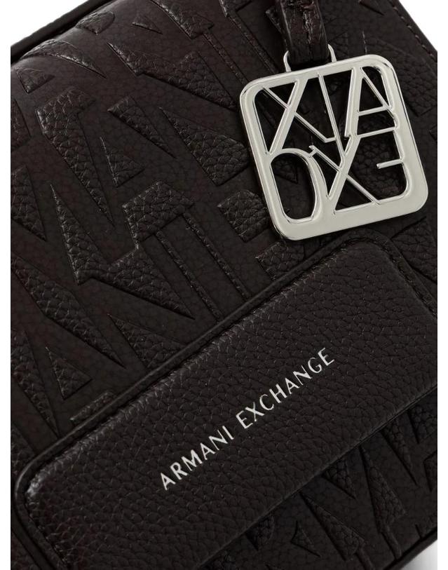 아르마니 익스체인지 [해외직구] 26 FW ARMA 엠보스드 로고 크로스 백 XW001577AF1 TP458570548 착용컷