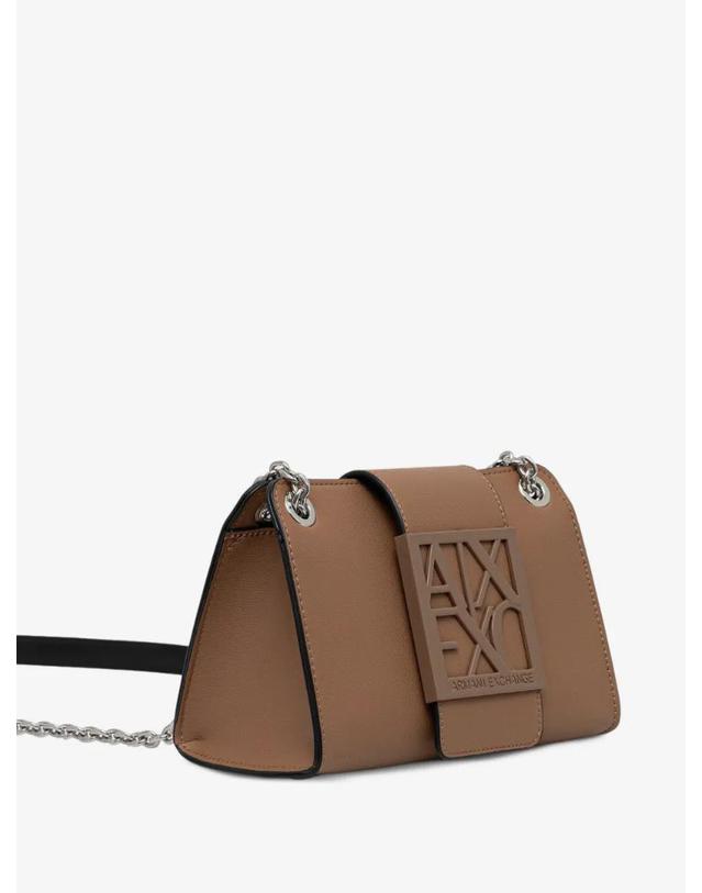 아르마니 익스체인지 [해외직구] 26 FW ARMA logo plaque chain link 크로스백 XW000281AF1 TP458527929 착용컷