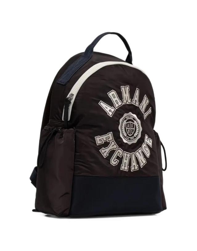 아르마니 익스체인지 [해외직구] 26 FW ARMA logo panelled backpack XM003267AF27128 TP459423490 착용컷