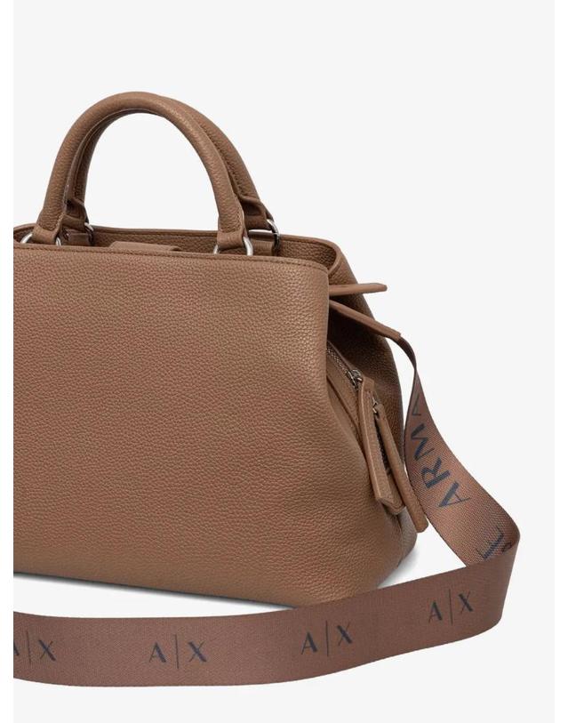 아르마니 익스체인지 [해외직구] 26 FW ARMA logo plaque pebbled tote bag XW001545AF1 TP458636429 착용컷