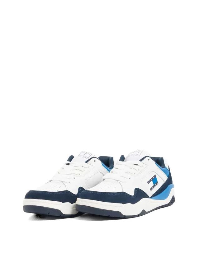타미진스 [해외직구] 26 FW Tommy Jeans 로고 패치 패널 스니커즈 EM0EM01500 TP458581155 착용컷