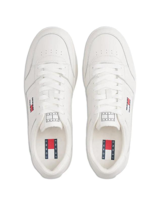 타미진스 [해외직구] 26 FW Tommy Jeans 그리니치 퍼포레이티드 토 레이스업 스니커즈 EM0EM01574 TP458636010 착용컷