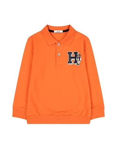 [보리보리] 헤지스키즈 카라 테리 맨투맨 HUF12TM05M_OR