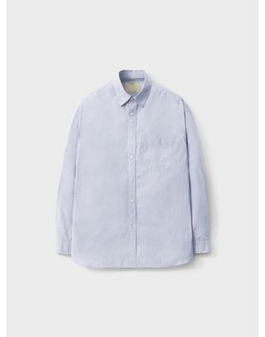 Comfort Typewriter Shirt_Soft Sax