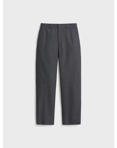 Wool Tapered Pants_Mid Gray