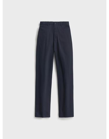 Washed Tapered Pants_Dark Navy