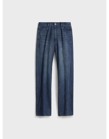 One Washed Comfort Denim_Deep Blue