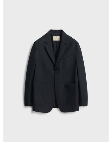 Wool Sports Jacket_Dark Navy