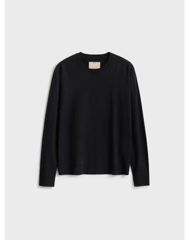 Classic Crewneck Knit_Black