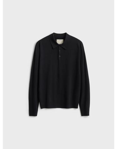 [20%페이백]Classic Polo Knit_Black