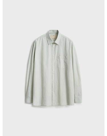 Comfort Typewriter Shirt_Greyish Green