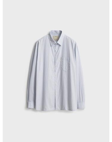 Comfort Shirt_Stripe_Sax Stripe