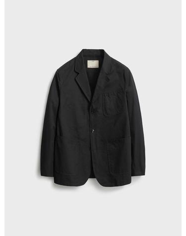 Washed Sports Jacket_Black