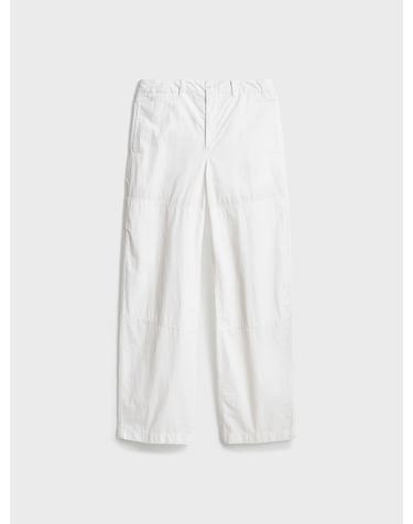 Double Knee Pants_White