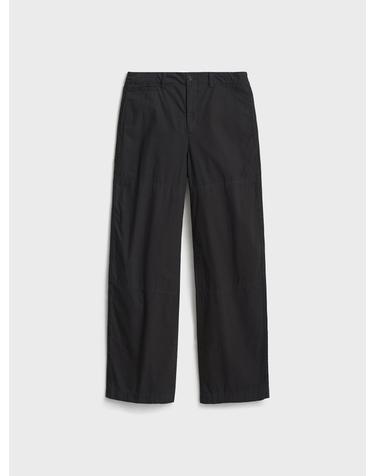 Double Knee Pants_Ink Black