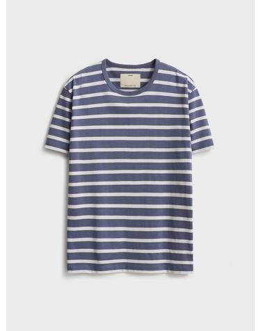 Short Sleeve Classic Stripe T-Shirt_Navy Stripe