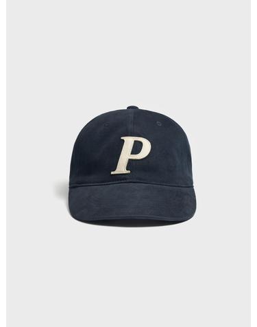 Cotton Graphic Ball Cap_Navy
