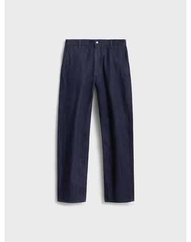 One Washed Straight Fit Denim_Blue