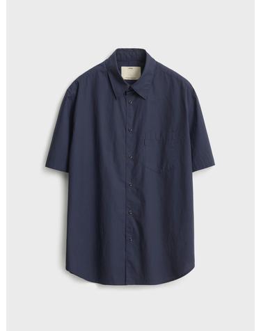Short Sleeve Comfort Shirt_Navy