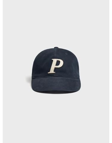 Cotton Graphic Ball Cap_Navy