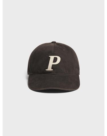 Cotton Graphic Ball Cap_Brown